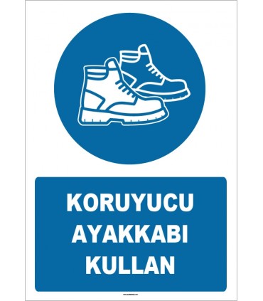 ZY1525 - Koruyucu ayakkabı kullan