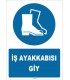 ZY1531 - ISO 7010 İş ayakkabısı giy