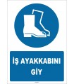 ZY1536 - ISO 7010 İş ayakkabını giy