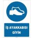 ZY1538 - İş ayakkabısı giyin