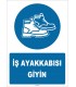 ZY1539 - İş ayakkabısı giyin