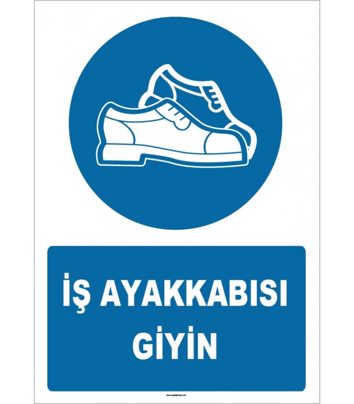 ZY1541 - İş ayakkabısı giyin