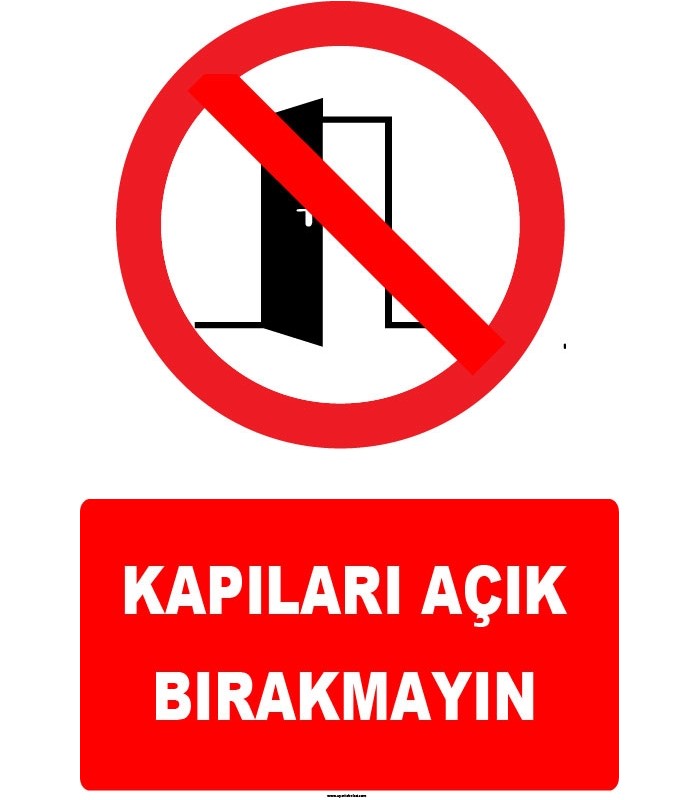 ZY1550 - Kapıları Açık Bırakmayın