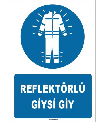 ZY1570 - Reflektörlü Giysi Giy