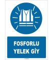 ZY1573 - Fosforlu Yelek Giy