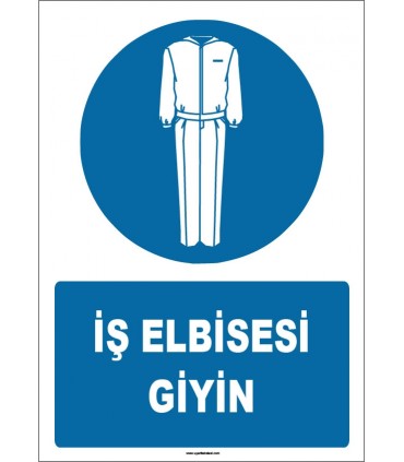 ZY1575 - İş Elbisesi Giyin