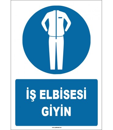 ZY1585 - İş Elbisesi Giyin