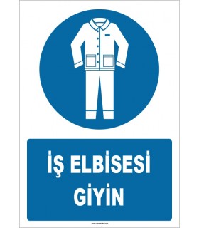ZY1595 - İş Elbisesi Giyin