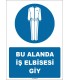 ZY1583 - Bu Alanda İş Elbisesi Giy