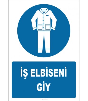 ZY1594 - İş Elbiseni Giy