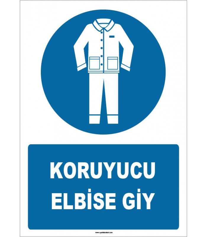 ZY1602 - Koruyucu Elbise Giy
