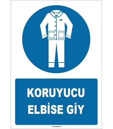 ZY1602 - Koruyucu Elbise Giy
