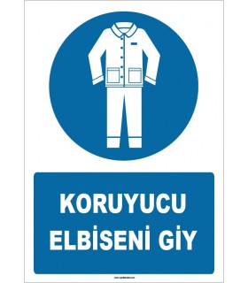 ZY1603 - Koruyucu Elbiseni Giy