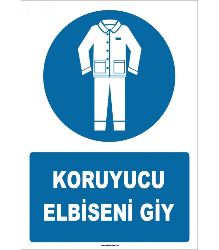 ZY1603 - Koruyucu Elbiseni Giy