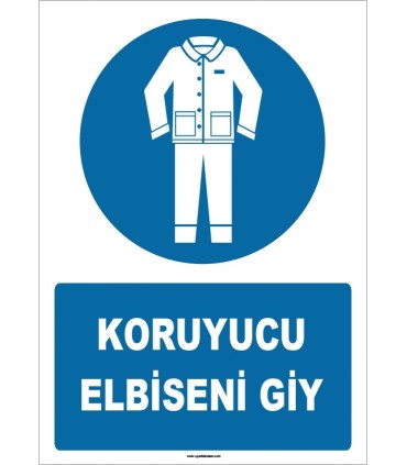 ZY1603 - Koruyucu Elbiseni Giy