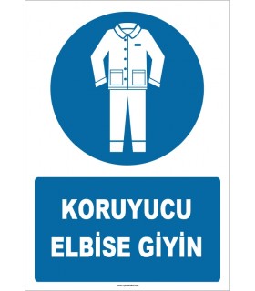 ZY1604 - Koruyucu Elbise Giyin