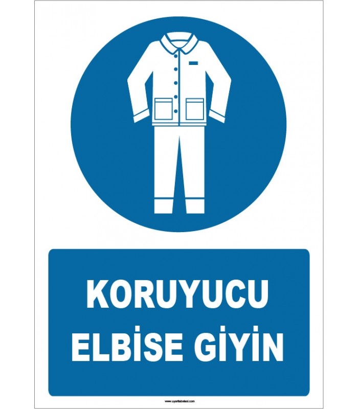 ZY1604 - Koruyucu Elbise Giyin