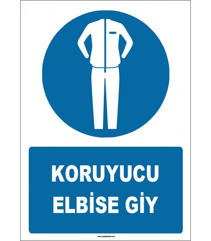 ZY1606 - Koruyucu Elbise Giy