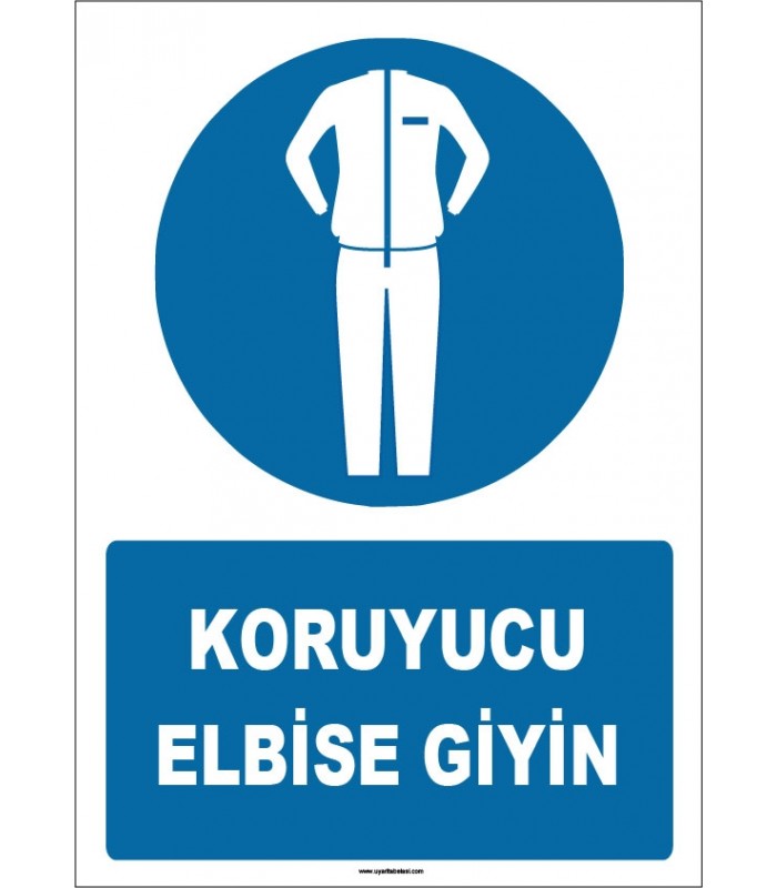 ZY1607 - Koruyucu Elbise Giyin