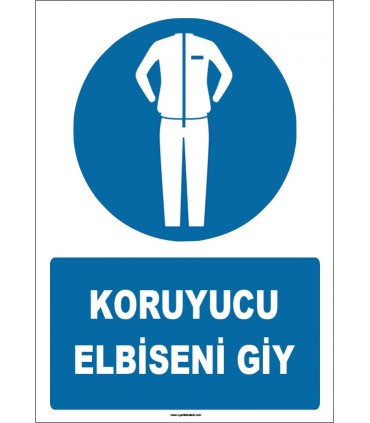 ZY1608 - Koruyucu Elbiseni Giy