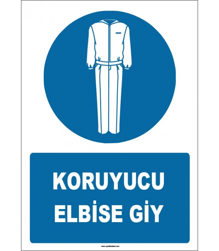 ZY1610 - Koruyucu Elbise Giy
