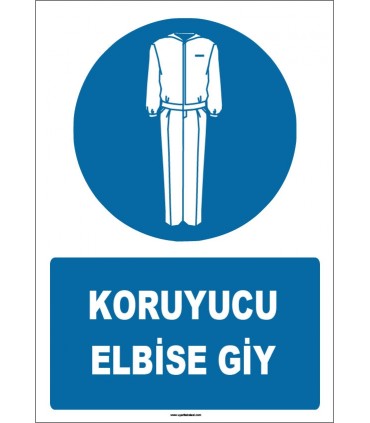 ZY1610 - Koruyucu Elbise Giy