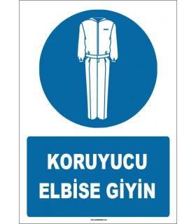 ZY1612 - Koruyucu Elbise Giyin