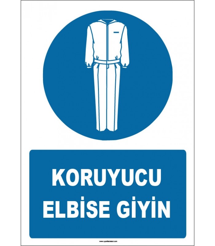 ZY1612 - Koruyucu Elbise Giyin