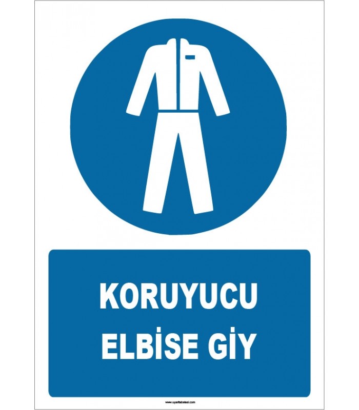 ZY1618 - Koruyucu Elbise Giy