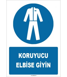 ZY1619 - Koruyucu Elbise Giyin