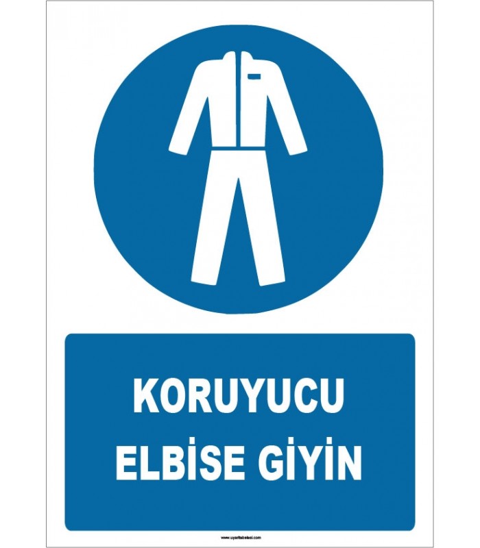 ZY1619 - Koruyucu Elbise Giyin