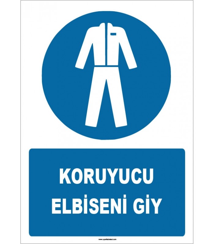 ZY1620 - Koruyucu Elbiseni Giy