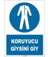 ZY1622 - IS0 7010 Koruyucu Giysini Giy