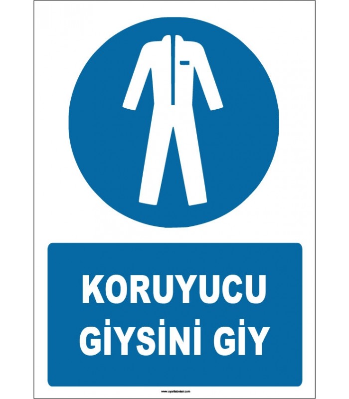 ZY1622 - IS0 7010 Koruyucu Giysini Giy