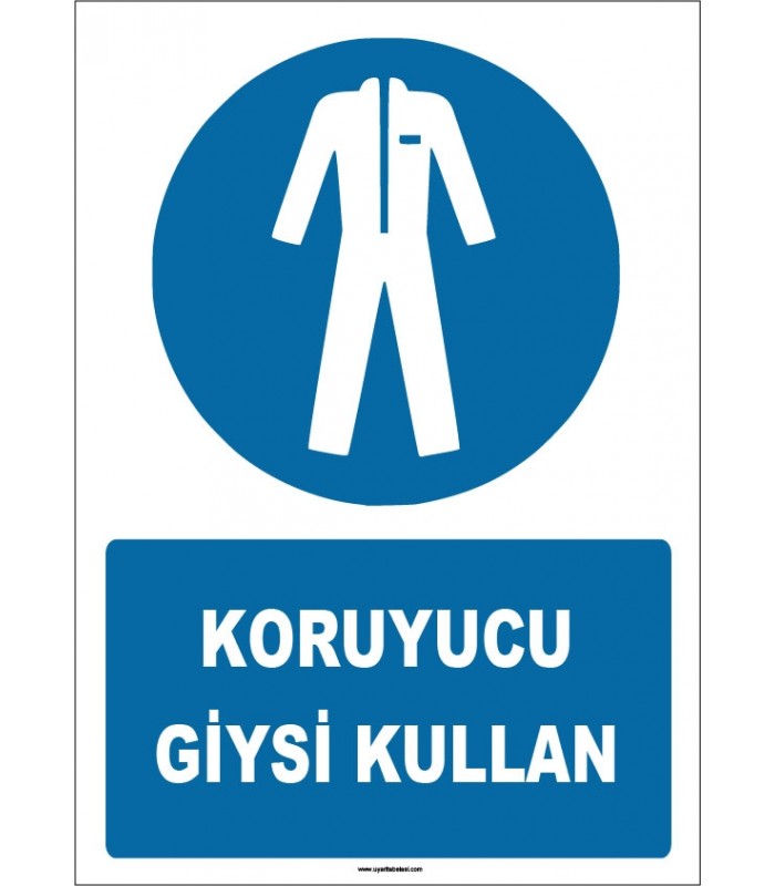 ZY1623 - IS0 7010 Koruyucu Giysi Kullan