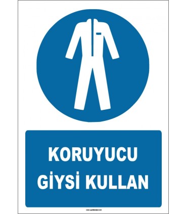 ZY1623 - IS0 7010 Koruyucu Giysi Kullan
