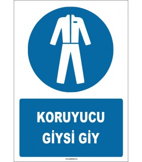 ZY1624 - Koruyucu Giysi Giy