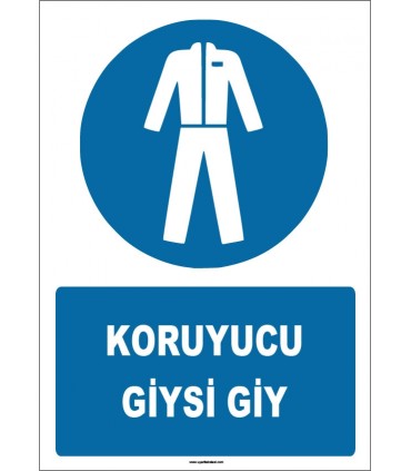 ZY1624 - Koruyucu Giysi Giy