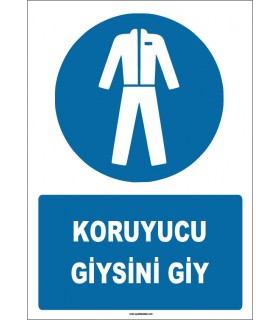 ZY1625 - Koruyucu Giysini Giy
