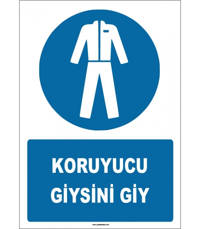 ZY1625 - Koruyucu Giysini Giy