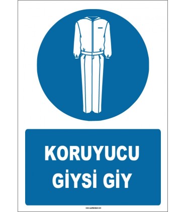 ZY1628 - Koruyucu Giysi Giy
