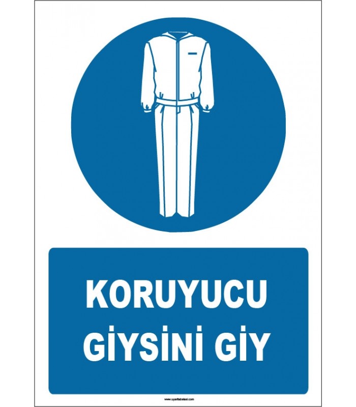 ZY1629 - Koruyucu Giysini Giy