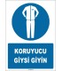 ZY1636 - Koruyucu Giysi Giyin