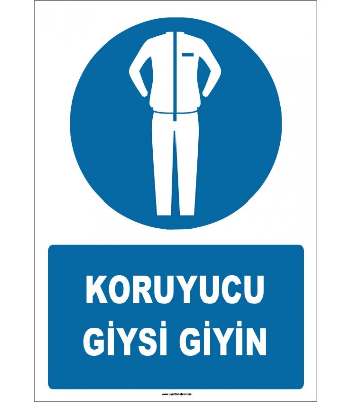 ZY1636 - Koruyucu Giysi Giyin