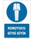 ZY1632 - Koruyucu Giysi Giyin