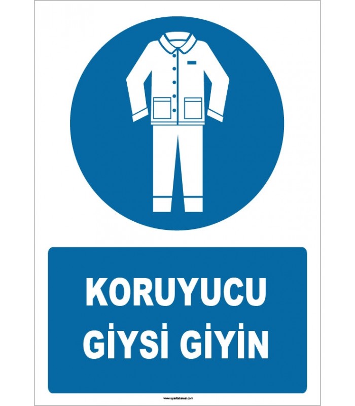 ZY1641 - Koruyucu Giysi Giyin