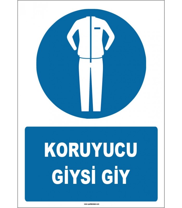 ZY1634 - Koruyucu Giysi Giy