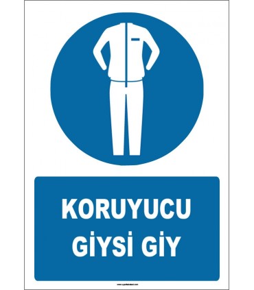 ZY1634 - Koruyucu Giysi Giy