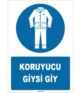 ZY1639 - Koruyucu Giysi Giy
