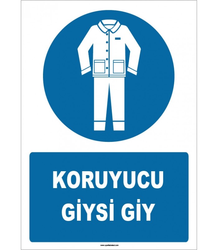 ZY1639 - Koruyucu Giysi Giy